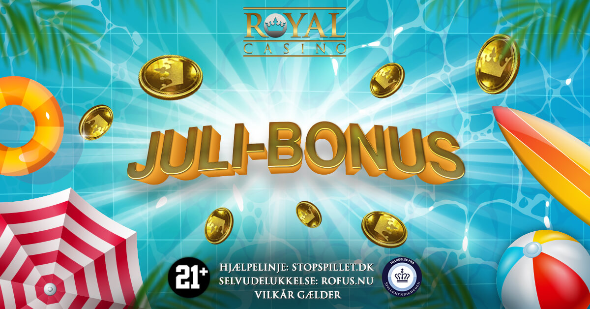 Royal Casino juli bonus 2022