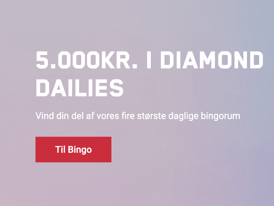 5.000 kr. i Diamond Daileys - Maria Bingo